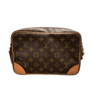 Louis Vuitton Shoulder Trocadero Monogram Bag Brown Canvas
